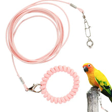 Bird Flying Training Rope Lightweight Pet Parrot Rope For Outdoor Flying Biting-Resistant Bird Training Toy With Ankle Foot Ring