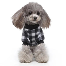 Pet Christmas Pajamas Red Black Buffalo Plaid Jumpsuit Dog Cat Soft Winter Clothes Puppy Doggie Checkered Sweater Apparel