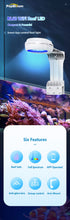 PopBloom RL60/RL90 WiFi Aquarium LED Lighting, APP Program Saltwater LED Aquarium Lamp for Marine Reef Fish Tank, Include Mount