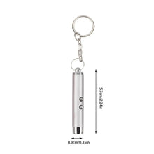 Keychain Red Laser Pointer Pen With White LED Torch Pet Cat Dog Toy Classroom Business Presentation Tool