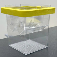 Aquarium Breeder Box With Suction Cups Floating Aquarium Acclimation Hatchery Incubator Guppy Betta Fish Isolation Box
