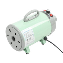 2200W Pet Hair Dryer, Adjustable Design Wind Speed, Electric Dog Cat Hair Dryer, Pet Drying Machine with 4 Nozzles