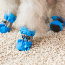 4Pcs Waterproof Winter Pet Dog Shoes Anti-slip Rain Snow Boots Footwear Lightweight Warm For Small Cats Puppy Dogs Socks Booties