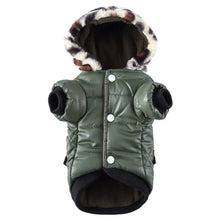 Winter Dog Clothes Warm Clothes Puppy Windproof Down Coat For Small Middle Dog Chihuahua Yorkshire Hooded Jacket Clothing