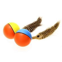 1 Piece Pet Rolling Ball Lovely Pet Dog Cat Weasel Motorized Rolling Ball Appears Jump Moving Toy Pet Accessories