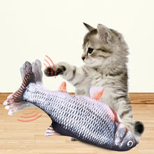 Flappy Fish Interactive Dog Toy Flappy Fish Cat Toy Electric Floppy Fish Cat Toy Plush Simulation Electric Doll Fish Automatic
