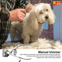 Manual Hair Clipper For Dog Grooming Hair Scissors Grooming Hair Scissors Professional Barber Tools Quiet Handheld Hair Trimmer