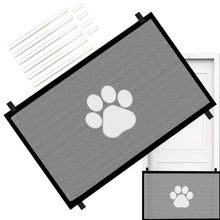 Portable Pet Dog Net Doors Retractable Indoor Safety Gate Folding Fence Protective Net For Stairs, Doorways, Halls, Kitchen