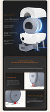 New Automatic Smart Cat Toilet Electric Smart Cat Litter Box Can Be Remotely Controlled By App Enclosed Cat Litter Box