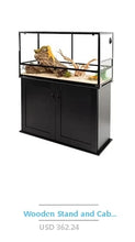 Wooden Corner Dog Crate Furniture Glass Shelves Kennel Pet Indoor CN17 White Brown Display Cabinet Safe Anti-Tip Straps Locks