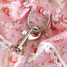 Dog Cat Harness Leash Set Adjustable Lace Floral Printed Pet Harness Vest Cute Dog Dress Pubby Mesh Harness Cat Walking Lead