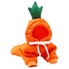 Winter Warm Cotton Dog Clothes Cute Frog Solid Hoodies Fleece Pet Dog Jacket Coat For French Bulldog Chihuahua Dog suit