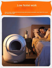 Electric Cat Toilet Extra Large Intelligent Cat Litter Box Fully Enclosed Poop Shovel Fully Automatic Cat Litter Box Low Noise