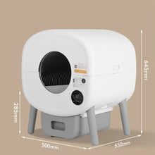 New Automatic Smart Cat Toilet Electric Smart Cat Litter Box Can Be Remotely Controlled By App Enclosed Cat Litter Box