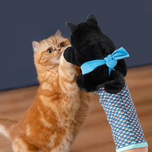 2/1pcs Cats Puppet Wrestler,Cat sumo Wrestler Toy Interactive Play Cat Plush Animal Toy With Sturdy Padding Cat Wrestling Gloves