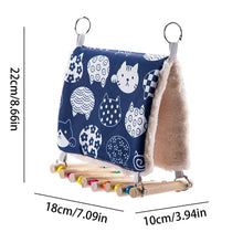 Parrot Hammock Warm Comfortable Warm Bird Nest Bed Warm Bird Nest Winter Bird House For Squirrels Parrot Sparrow For Sleeping