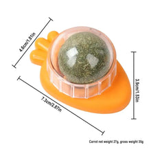 Cat Wall Stick-on Ball Wall Mount Cat Mint Balls Edible Cat Catnip Licking Ball Cat Wall Treats Teeth Cleaning Cat Bite Toy