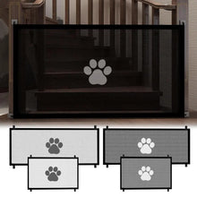 Portable Pet Dog Net Doors Retractable Indoor Safety Gate Folding Fence Protective Net For Stairs, Doorways, Halls, Kitchen