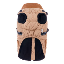 Winter Dog Jacket With Harness Zippered Dog Apparel for Cold Weather Warm Puppy Vest Coat Padded Pet Warm Jacket with Pocket