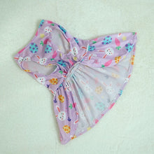 Easter Eggs Dog Dress for Small Dogs Girl Pink Puppy Dresses Dog Clothes Holiday Pet Costume Spring Summer Cat Apparels Cute