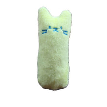 Plush Cat Toy with Catnip Rustle Sound Cat Toys for Kitten Teeth Grinding Bite-resistant Pet Molar Toys Funny Interactive Toys