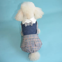 Winter Dog Clothes Gentleman Pet Outfit Bow Tie Formal Shirt For Small Dogs Wedding Suit Puppy Jumpsuit Jacket Pet Party Costume