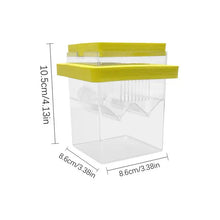 Aquarium Breeder Box With Suction Cups Floating Aquarium Acclimation Hatchery Incubator Guppy Betta Fish Isolation Box