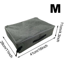 Sturdy Collapsible Cat Litter Box Foldable Cat Litter Box With Zipper Lid Travel Litter Box For Kitties Oxford Cloth  PP Board