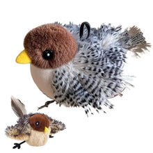 Flappy Bird Interactive Cat Toy USB Rechargeable Pet Cat Plush Toy Flapping Bird Toy Stimulate Hunting Instincts Remote Control