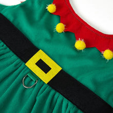 Christmas Elf Dress for Small Dogs New Year Wedding Princess Dresses Clothes Winter Pet Dress Dog Hoodie Chihuahua Dog Outfits