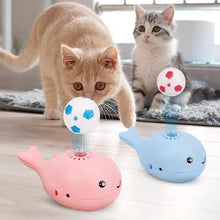 Cat Toys With Balls Whale Soccer Balls Toys For Indoor Cats Electric Moving Ball Cat Toy Keep Cats Entertained Soccer Ball Cat