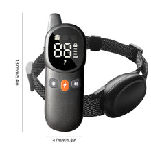 800M Electric Dog Training Collar Waterproof Remote Control Anti Bark Collar Sound Vibration Shock for All Size Dog