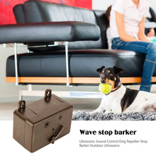Ultrasonic Outdoor Anti Barking Device with 4 Adjustable Levels and 50 Feet Range for Safe Dog Training Techniques