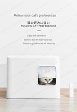 Sugar cube semi-enclosed cat litter box High-value cat litter box Portable large-capacity cat toilet Pet supplies