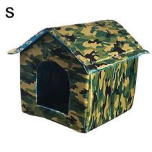 L/M/S Sizes Outdoor Pet House Waterproof Thickened Cat Nest Tent Puppy Pet House Cat Nest Foldable Dogs Bed Pet Carriers