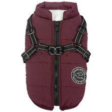 Winter Dog Clothes For Small Large Dogs Warm Fleece Big Dog Jacket Waterproof Pet Coat With Harness Chihuahua Puppy Costume