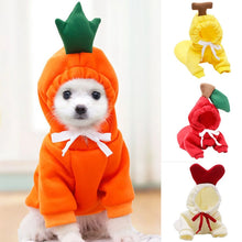 Winter Warm Cotton Dog Clothes Cute Frog Solid Hoodies Fleece Pet Dog Jacket Coat For French Bulldog Chihuahua Dog suit