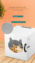 Smart Pet Drying Box Household Pet Hair Dryer Box Small Dryer for Cats Hair Dryer for Dogs Sterilizable and Disinfectable 110V