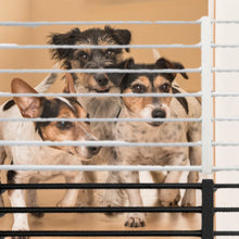 Household Pet Railing Isolation Door Anti-blocking Cat Dog Fence Indoor Cage Small Medium Pets Length 55.8-100cm Width 24cm