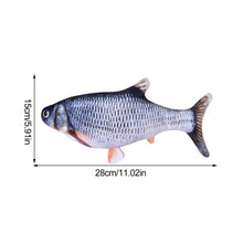 Flappy Fish Interactive Dog Toy Flappy Fish Cat Toy Electric Floppy Fish Cat Toy Plush Simulation Electric Doll Fish Automatic