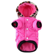 Winter Dog Clothes Warm Clothes Puppy Windproof Down Coat For Small Middle Dog Chihuahua Yorkshire Hooded Jacket Clothing
