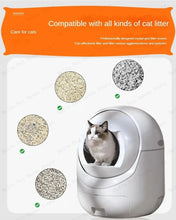 Electric Cat Toilet Extra Large Intelligent Cat Litter Box Fully Enclosed Poop Shovel Fully Automatic Cat Litter Box Low Noise