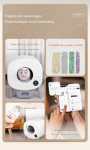 New Automatic Smart Cat Toilet Electric Smart Cat Litter Box Can Be Remotely Controlled By App Enclosed Cat Litter Box