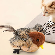 Flappy Bird Cat Toy Rechargeable Pet Cat Interactive Plush Toy Flapping Bird Toy Stimulate Hunting Instincts Remote Control USB
