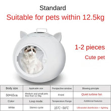 Cat Dryer Smart Pet Drying Box Household Fully Automatic Silent Small Dog Bathing and Hair Blowing Machine Pet Hair Dryer