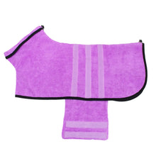 Dog Bathrobe Towel Microfiber Absorbent Beach Towel For Medium Small Dogs Cats Fast Dry Coat Absorbent Pet Nightwear Soft Towel