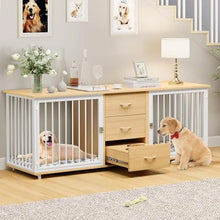 Wooden Dog Kennel TV Stand 74