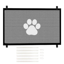 Portable Pet Dog Net Doors Retractable Indoor Safety Gate Folding Fence Protective Net For Stairs, Doorways, Halls, Kitchen