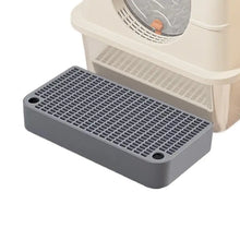 Footboard for Cats Litter Box Keep Room Tidy for Indoor Cats Easy Clean Accessory for Litter Pan Cat Litter Tray Pet Accessories