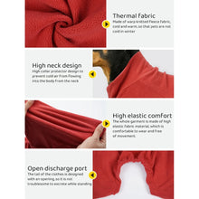 Winter Warm Dog Pajamas Clothes For Medium Large Dogs Dog Pajamas Elasticity Pet Jumpsuit  Labrador Costume Doberman Coat
